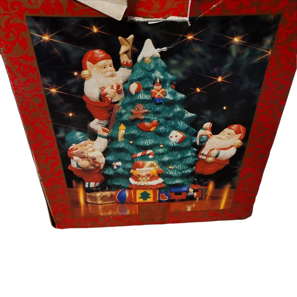 Home for the Holidays Musical Christmas Tree Elves Presents Filenes